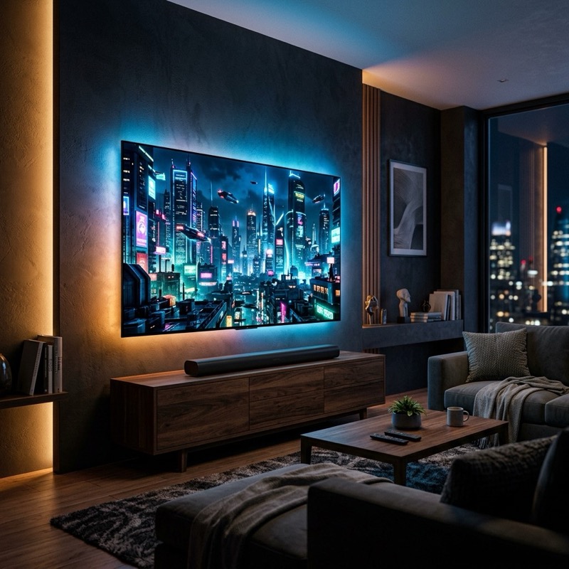 Graafinen esikatselukuva: Paras OLED TV ja QLED vertailu
